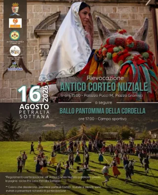 Rievocazione Antico corteo nuziale e Ballo Pantomima della Cordella
